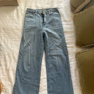 Levi’s high waisted straight leg jeans